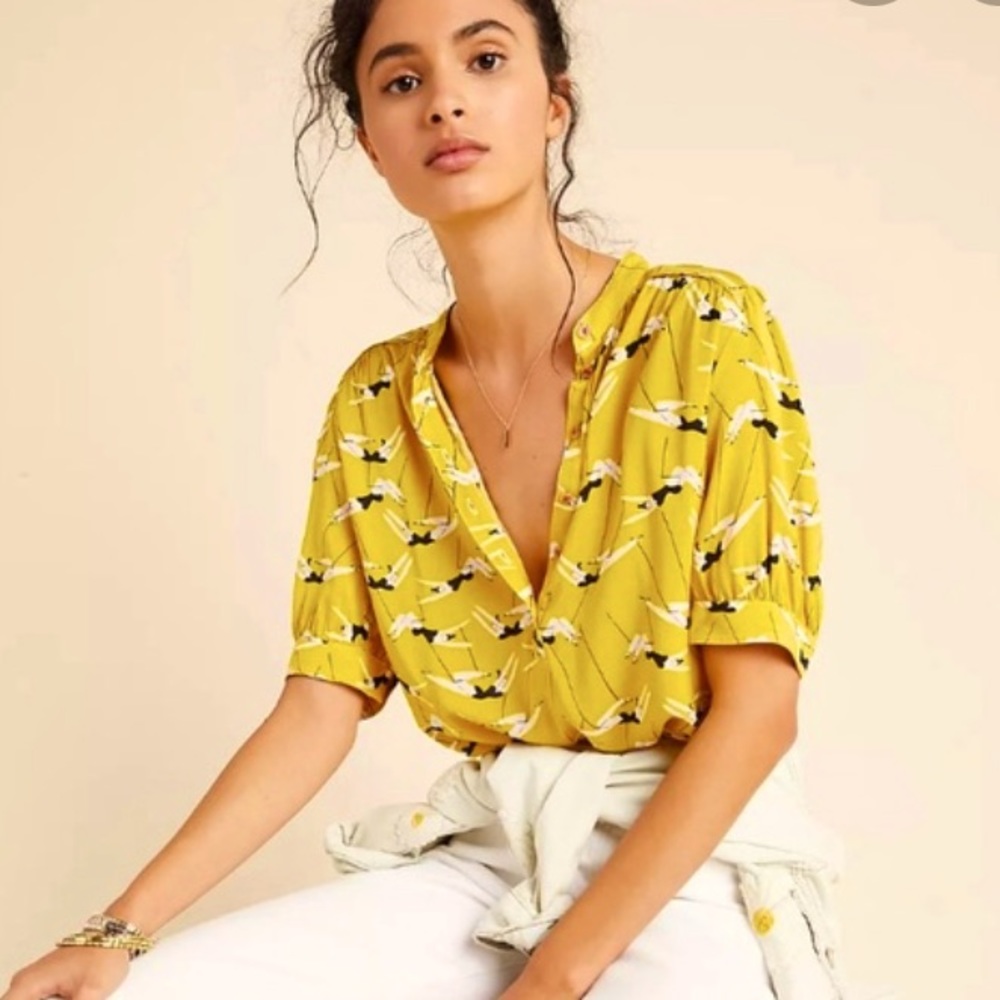 Anthropologie blouse
